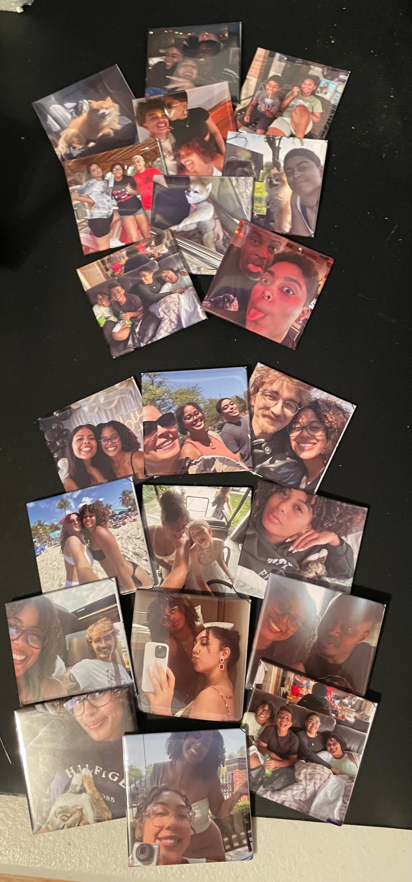 2x2 Custom Photo Magnets (Set of 9)